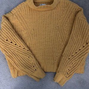 Women's Hollister Yellow Sweater - S